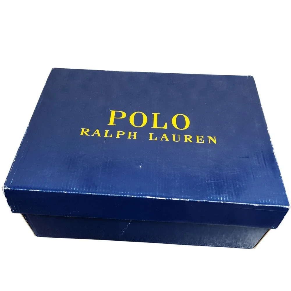 NEW Polo Ralph Lauren Men's Duck Boots Oslo Low Leather Suede 9.5 D Hard to Find